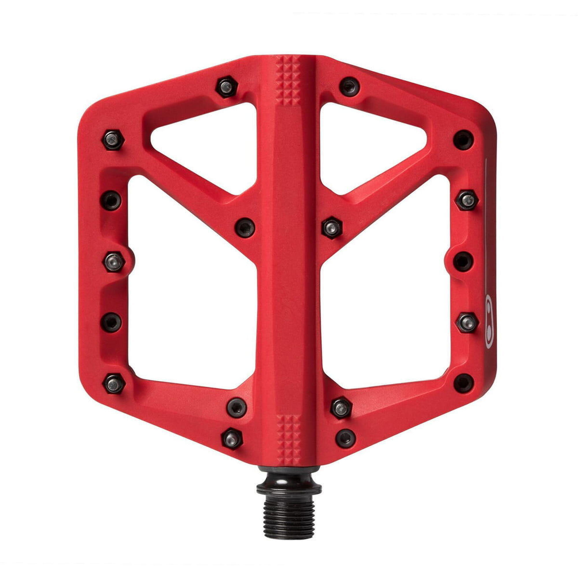 CRANKBROTHERS Crankbrothers Pedals Stamp 1 Large - Red