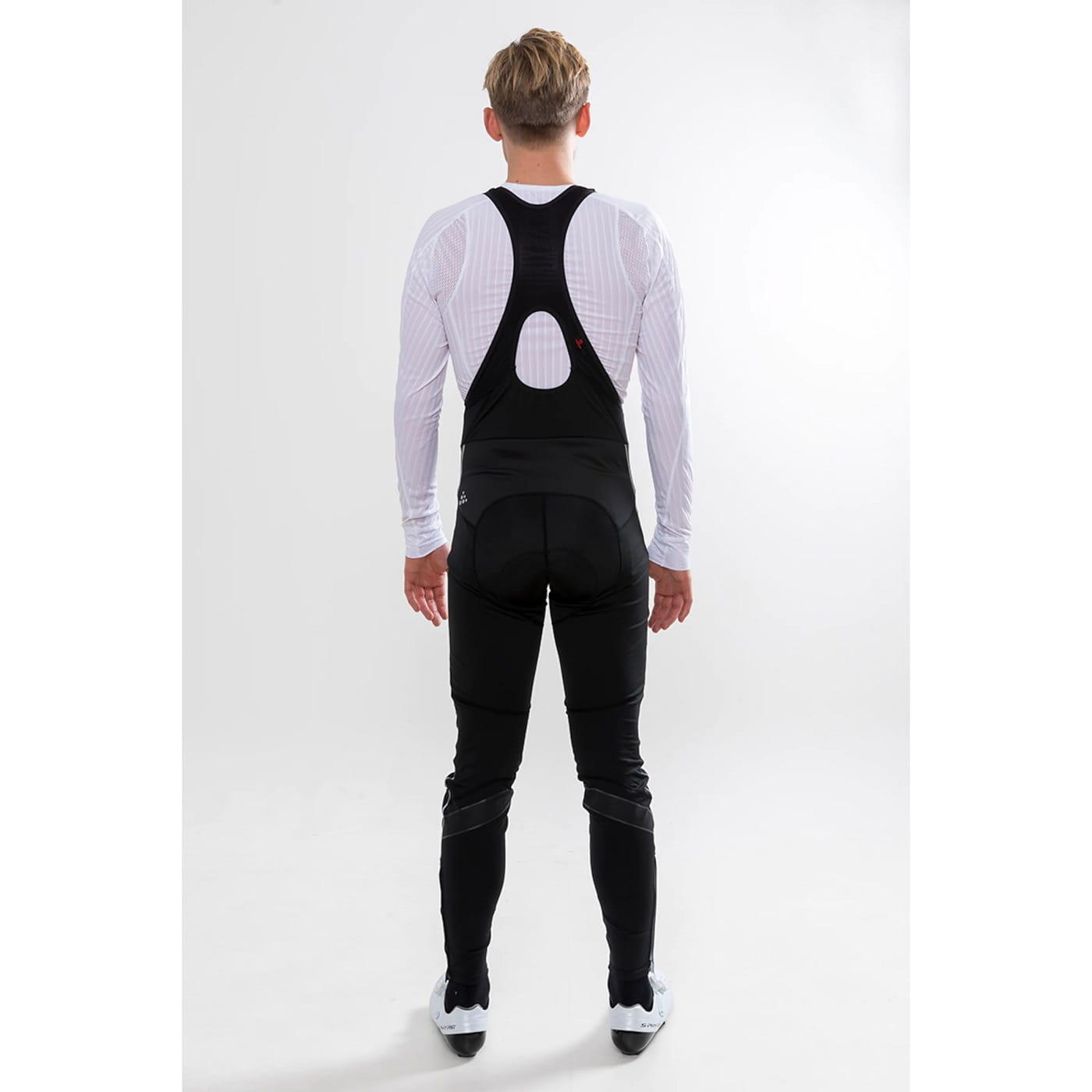 Ideal Pro Wind Bib Tights con imbottitura M - Nero 4/7