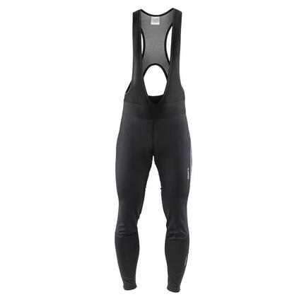 Ideal Pro Wind Bib Tights met zeem M - Zwart
