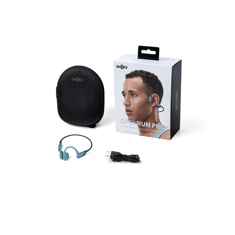 Auriculares Deportivos Shokz Pro Openrun a Traves de Conducción Ósea Open  Ear Negro