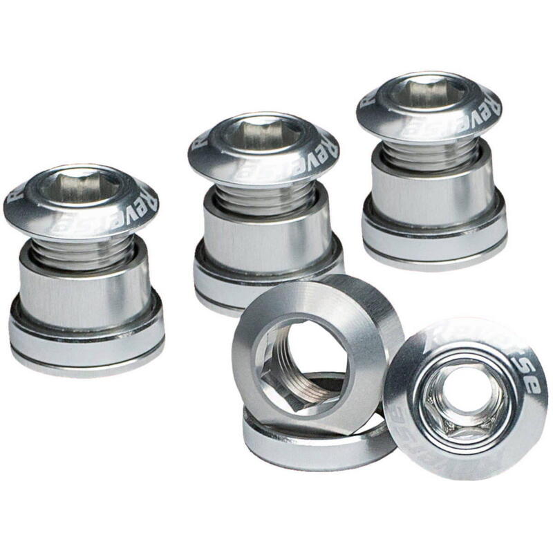 Chainring Bolt Set Boulons de plateaux - 7mm - argent