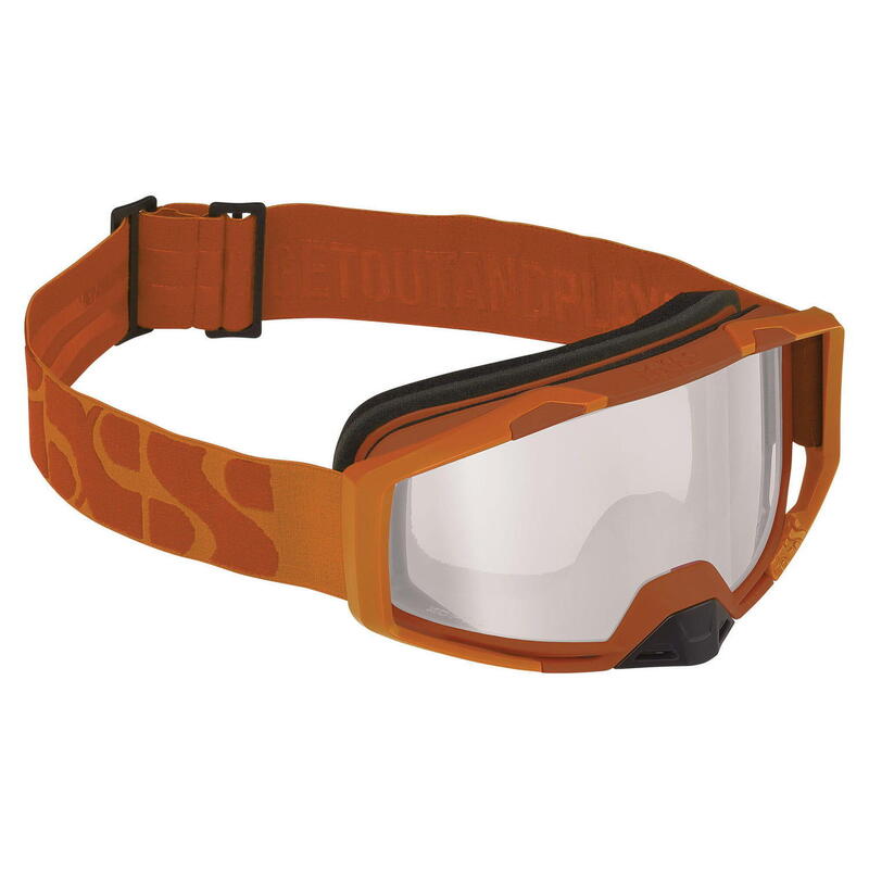 Trigger Goggle Clear Lens - Burnt Orange