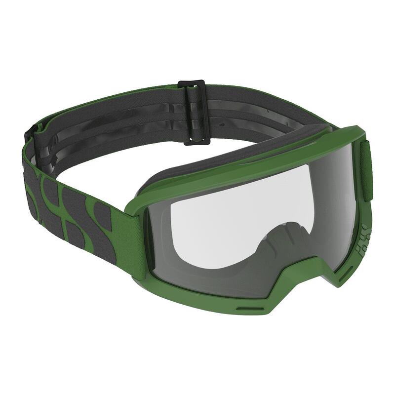 Trigger Goggle Clear Lens (Low Profile) - Olive