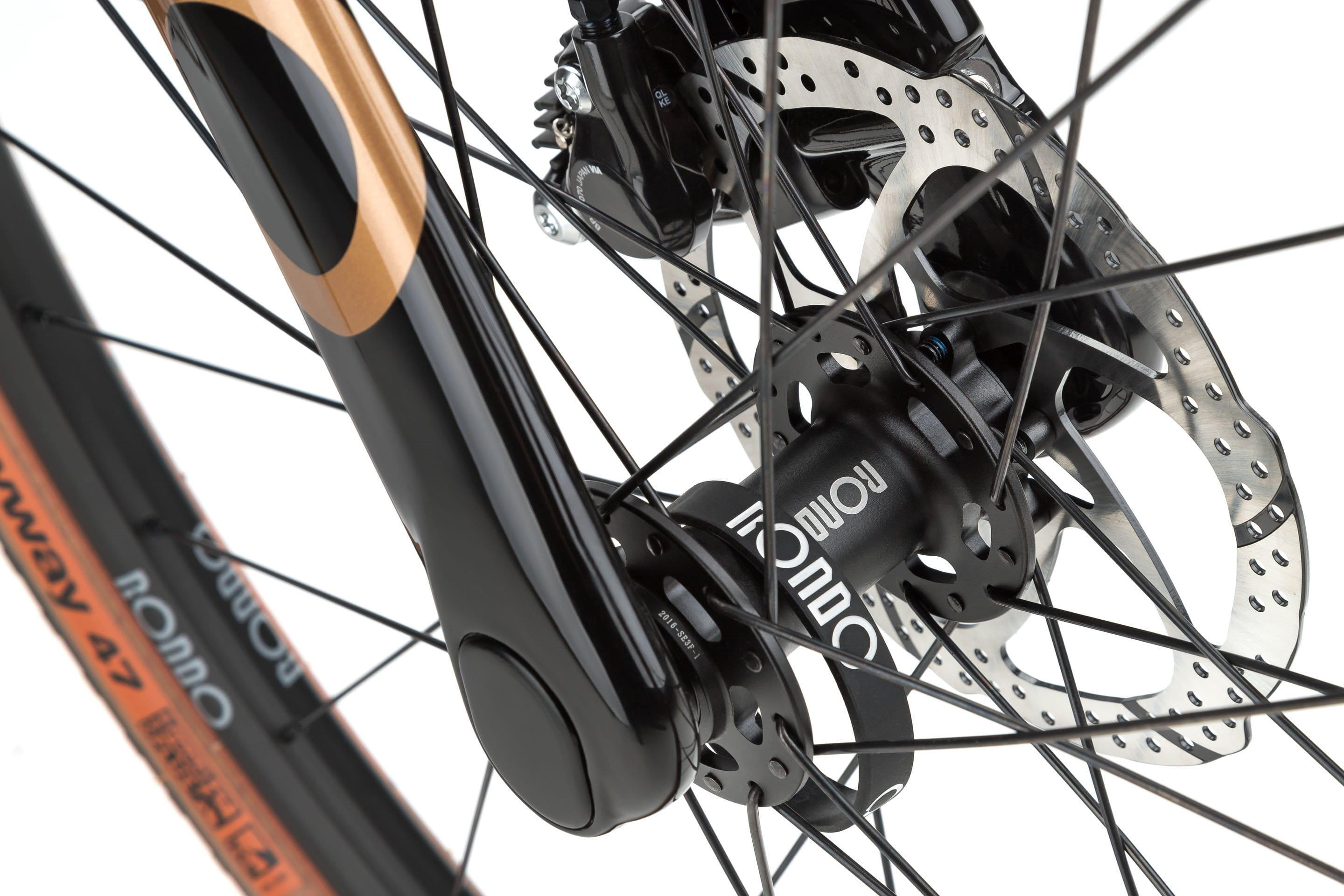 Mutt ST Audax Road Plus Bike - Black/Tan 2/2