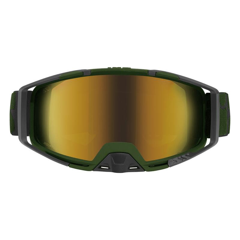 Trigger Goggle Mirror (Low Profile) - Olive/Mirror Gold