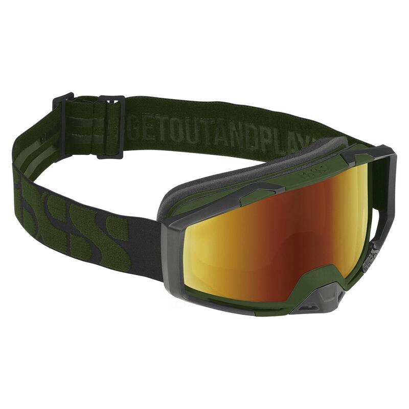 Trigger Goggle Mirror (Low Profile) - Olive/Mirror Gold