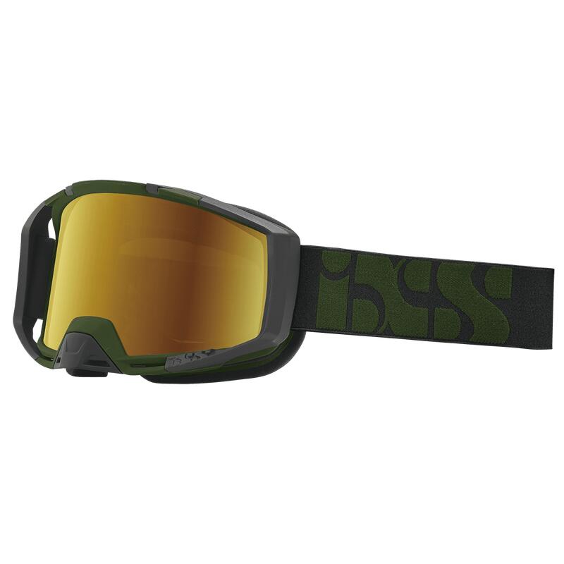 Trigger Goggle Mirror - Olive/Mirror Gold