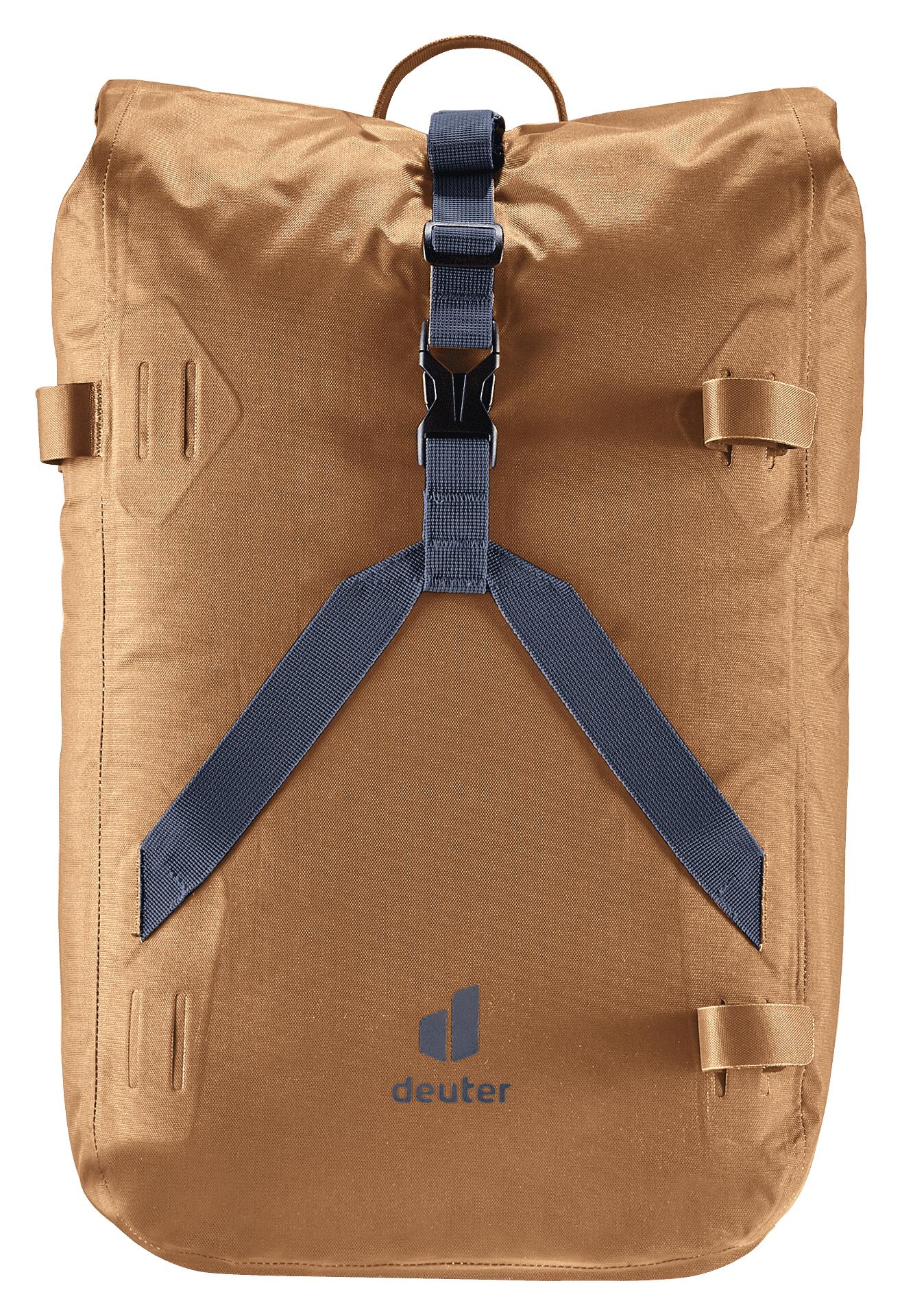 Sac à dos vélo adulte Amager 25+5 brun 5/7
