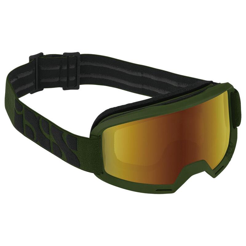 Hack Goggle Spiegel - Olive/Mirror Gold