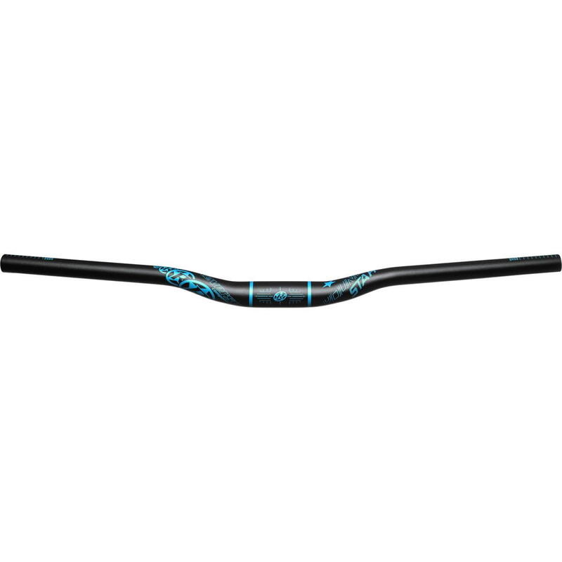 Guidon Youngstar - 660 mm - noir / bleu clair