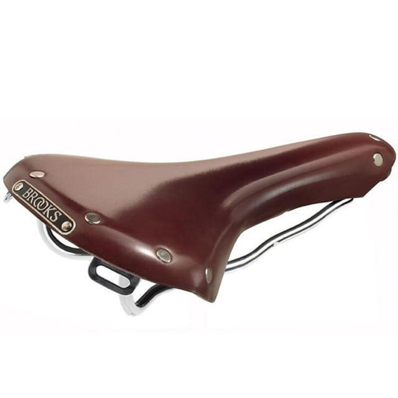 Selle B15 Swallow Chrome - noir