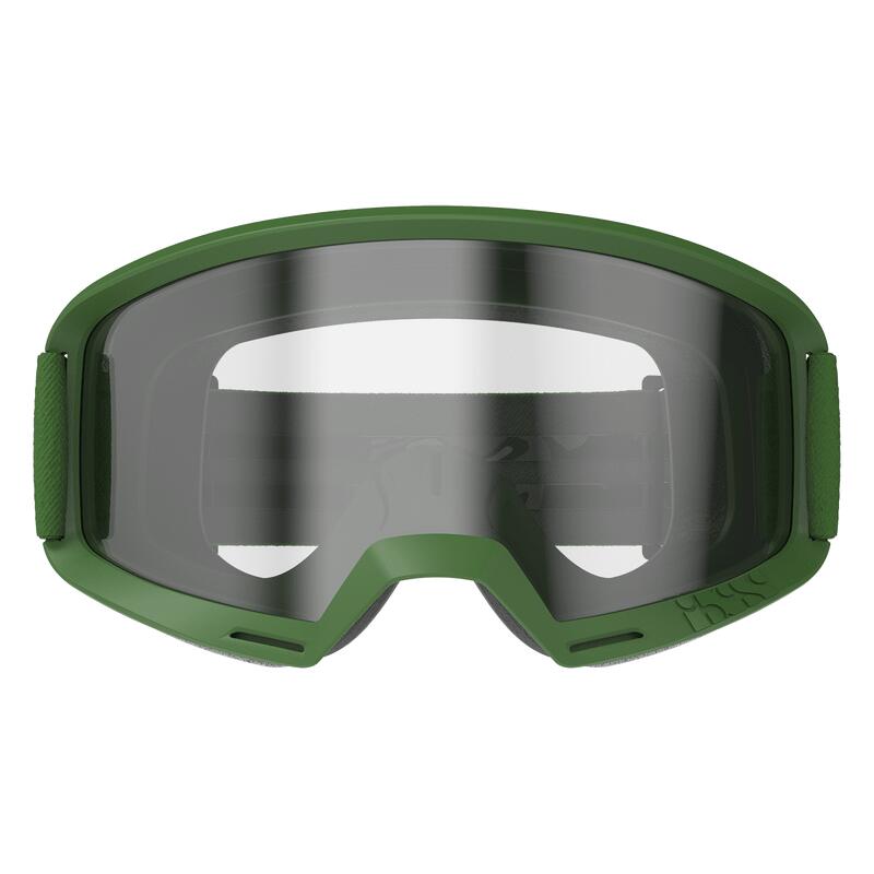 Trigger Goggle Clear Lens (Low Profile) - Olive