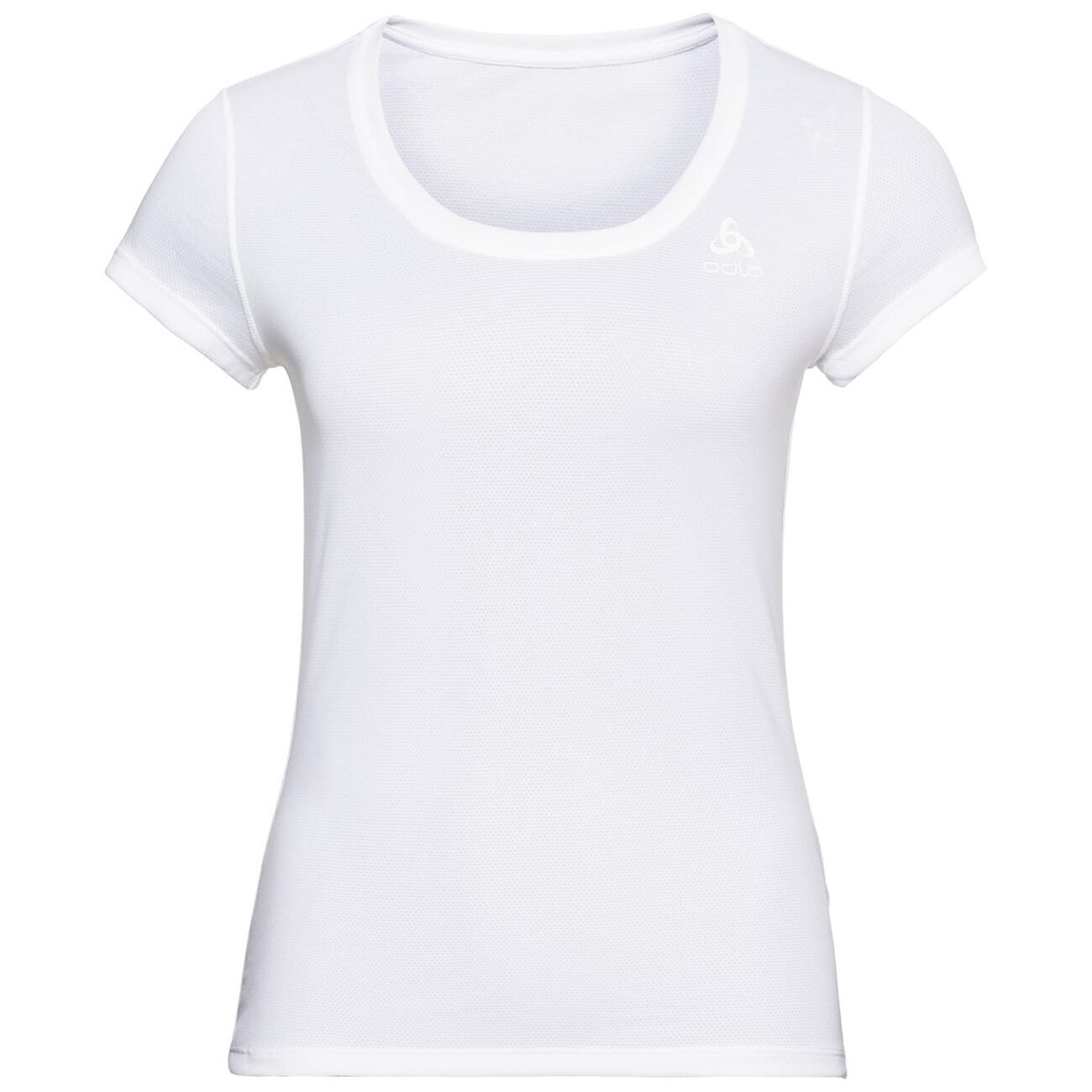 Maglia Odlo Active F-Dry Light Eco Manica Corta Bianca Donna 7/7