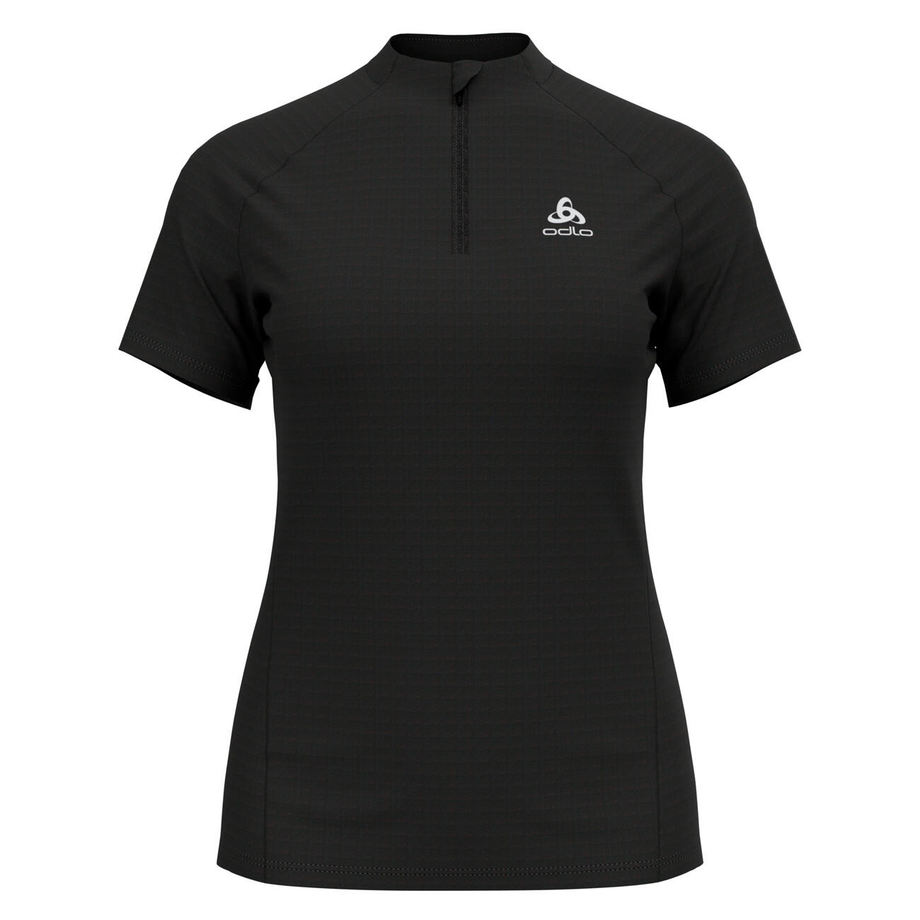 T-shirt sport Odlo Essential Trail manches courtes demi-zip 6/7