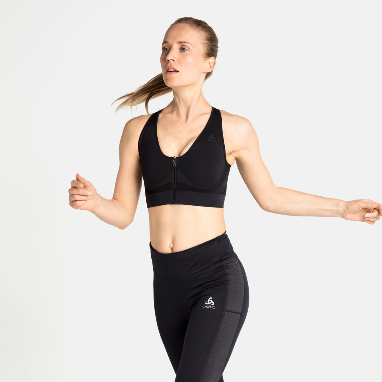 Brassière Odlo Seamless High Noir 5/7