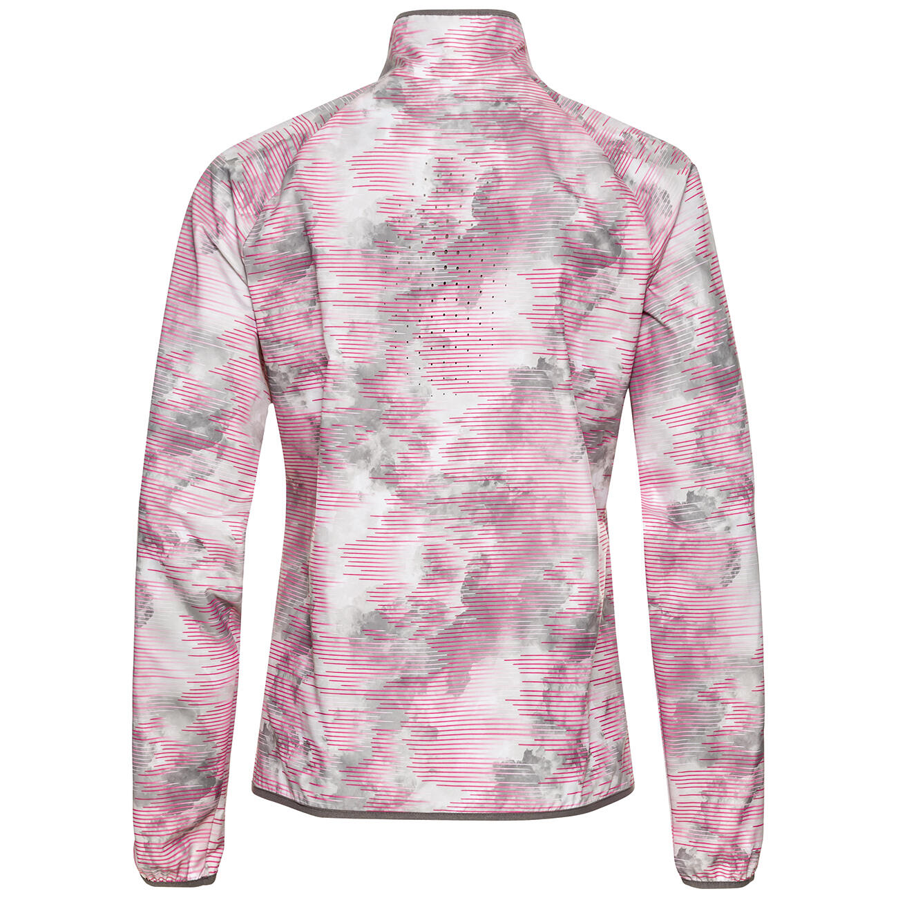 ODLO Odlo Jacket Essential Light Print Sportjas ODLO BETONGRIJS - FESTIVAL 2/5
