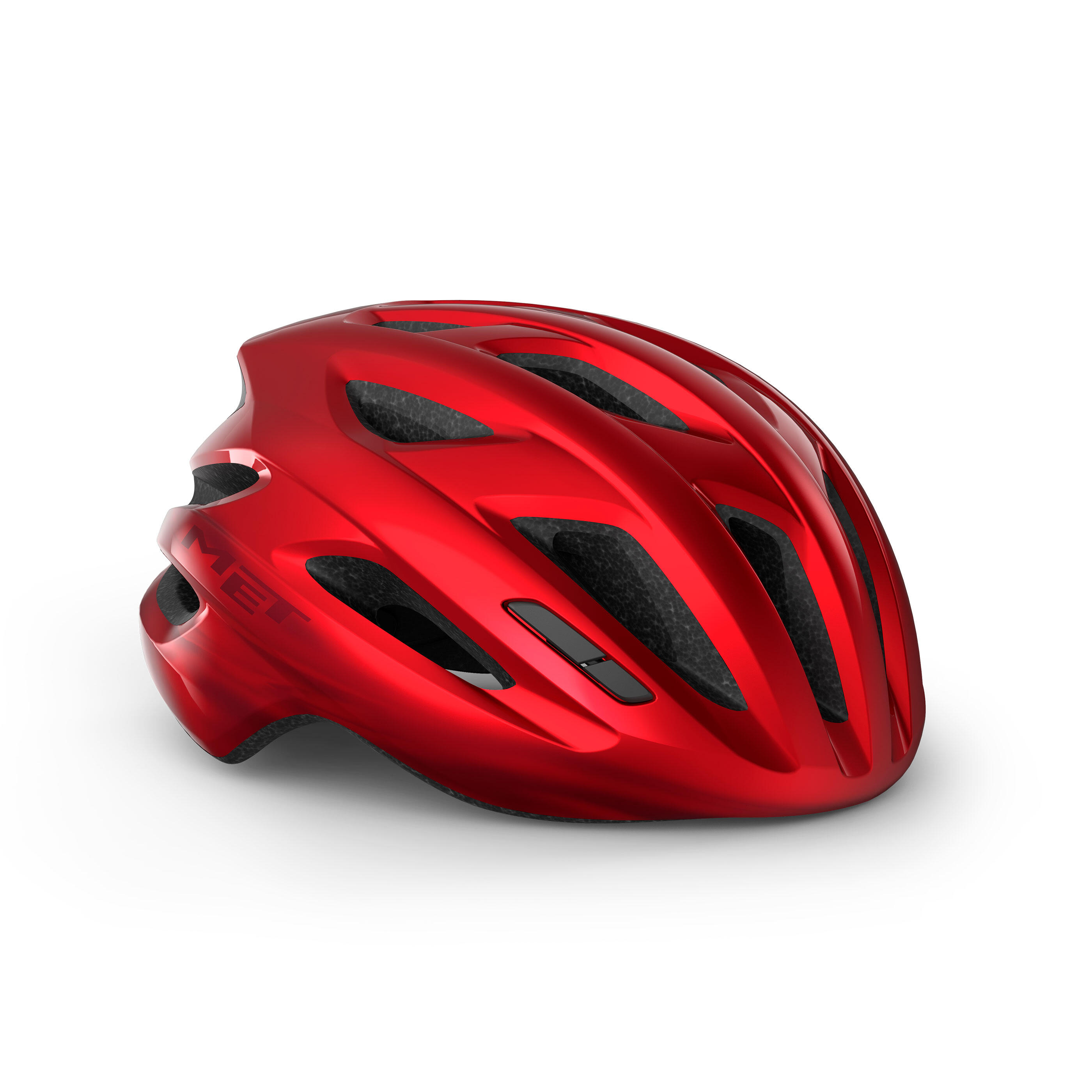 MET IDOLO Red Metallic XL Road Bike Helmet 1/4