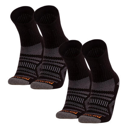 Chaussettes de randonnée trekking montagne thermiques coton PIMA homme femme