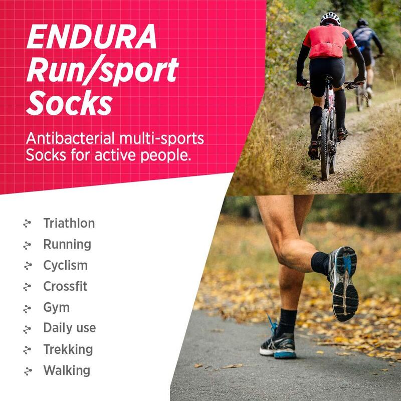 Chaussettes de sport de compression, de course de football, unisexe | ENDURA