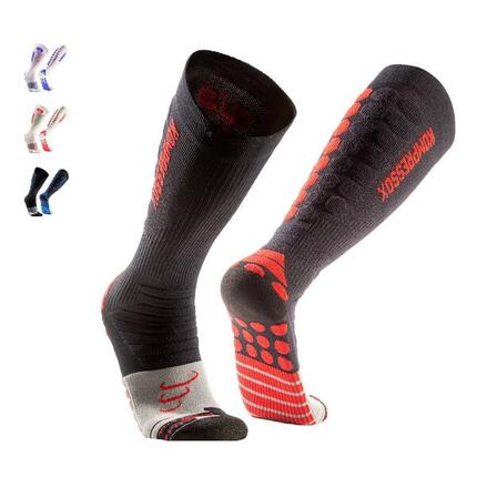 Chaussettes compression 20-30 running cyclisme football volley padel homme femme