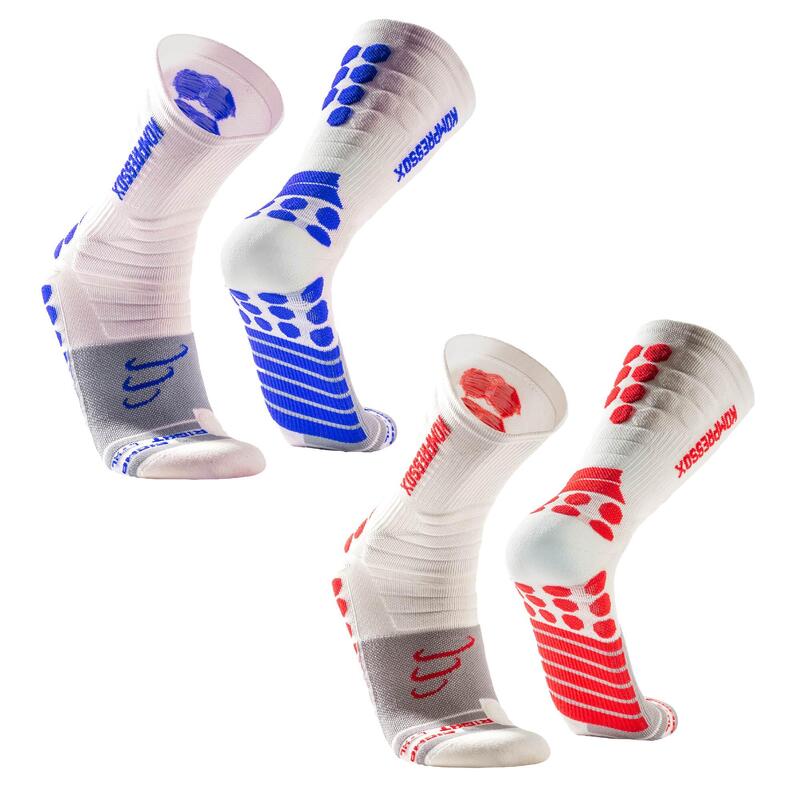 Chaussettes de compression running trail vélo route padel tennis gym — free download