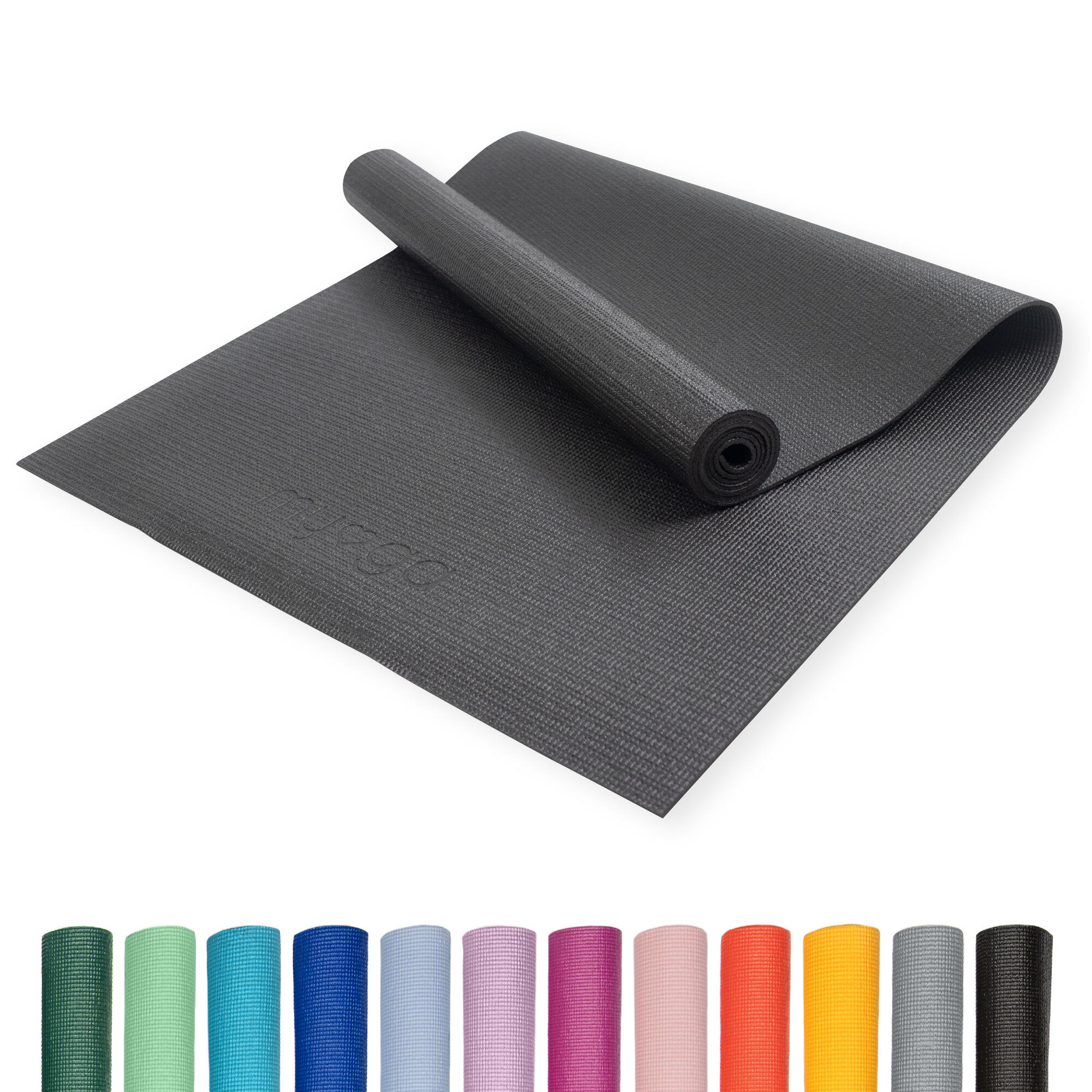 Myga Entry Level Yoga Mat - Black 2/6