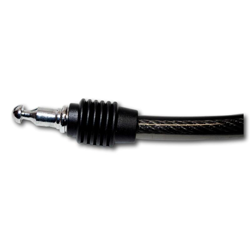 Cable Candado de Acero GOLDEN KEY 1 * 100 cm Negro