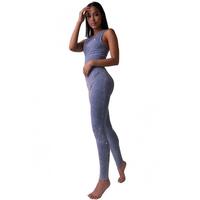 Ensemble : Legging & Top compressif sans coutures 3D, Stone Anaissa