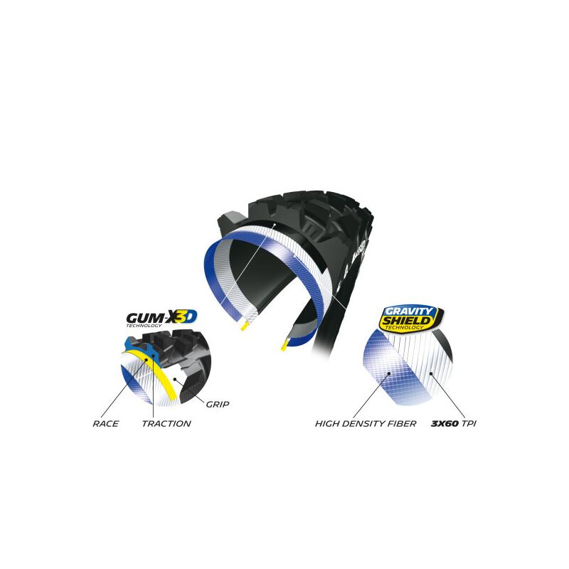MICHELIN Opona rowerowa MTB Wild Enduro Front Gum-X 29x2.40” 61-622