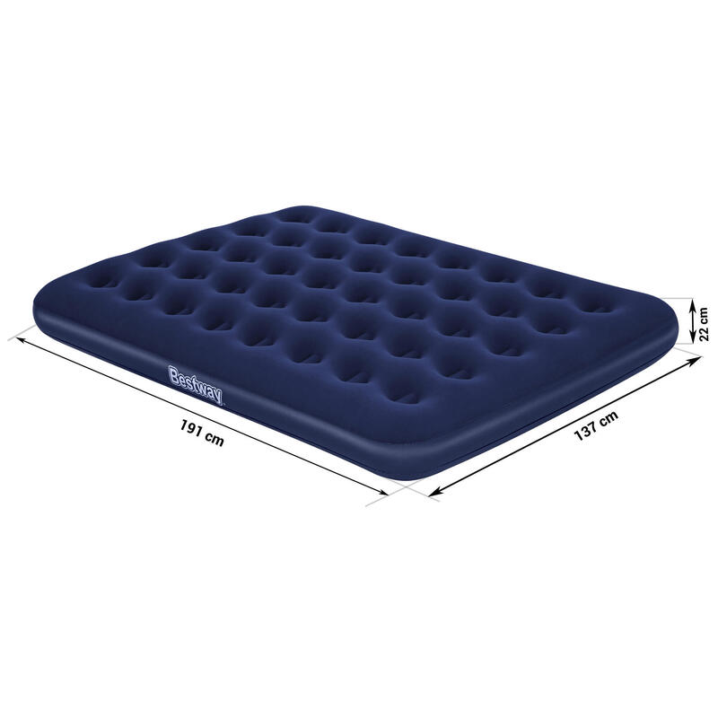 Matelas gonflable randonnée - Bleu marine