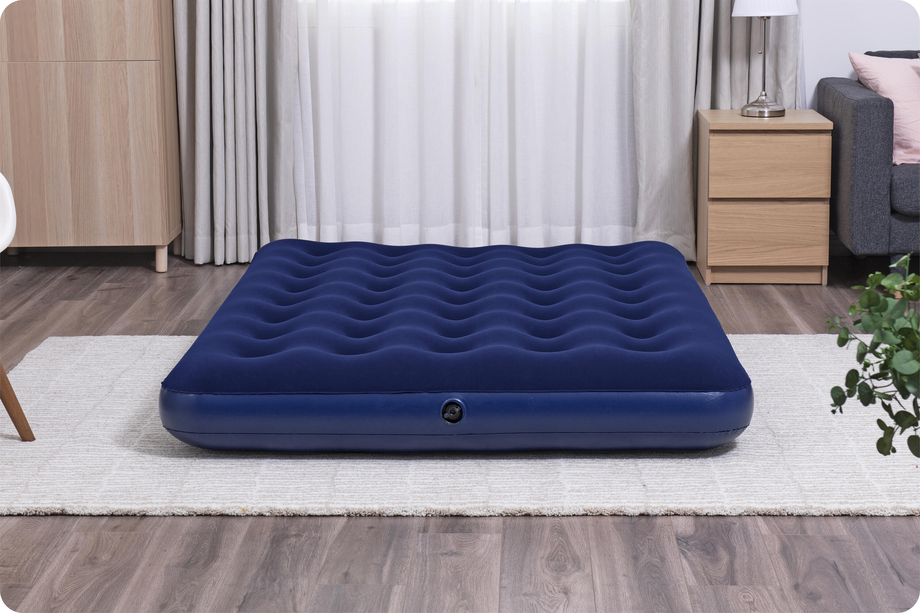 Bestway Luchtbed opblaasbaar 191x137x22 cm 67002 6/7
