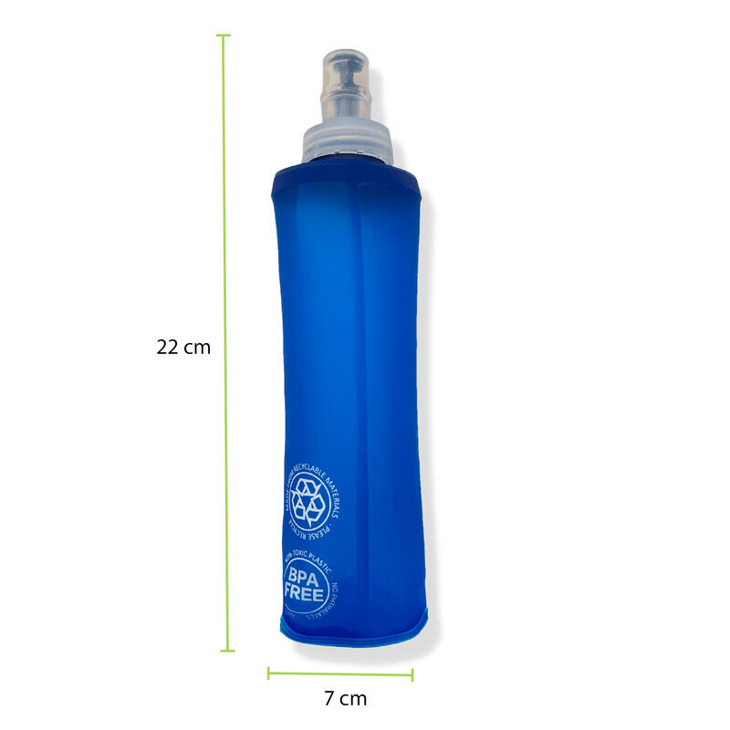 Flasque de running 250ml souple pour sac d'hydratation