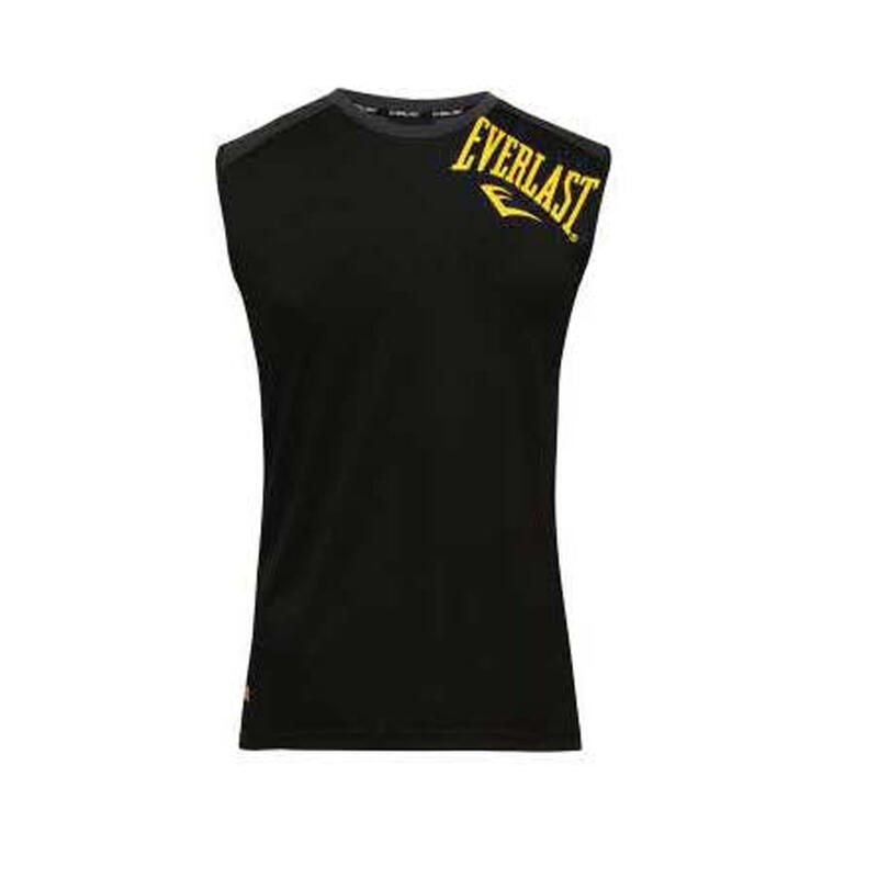 Camiseta Sin Mangas EVERLAST Orion Negra- Amarilla