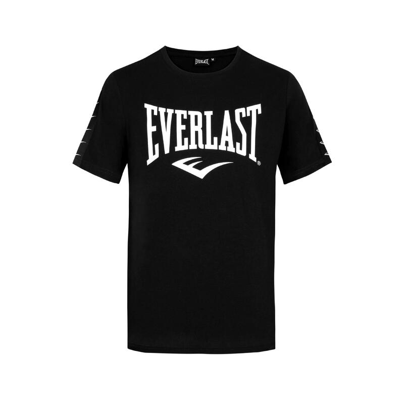 Camiseta Manga Corta EVERLAST Tee Tape Negra