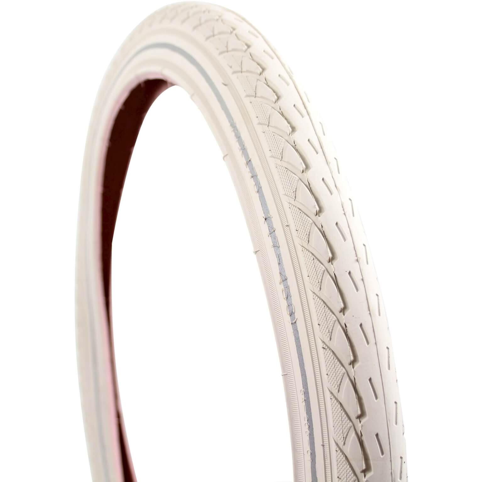 DELI TIRE Deli Tire SA-206 22 x 1.75 pneumatico avorio riflettente.