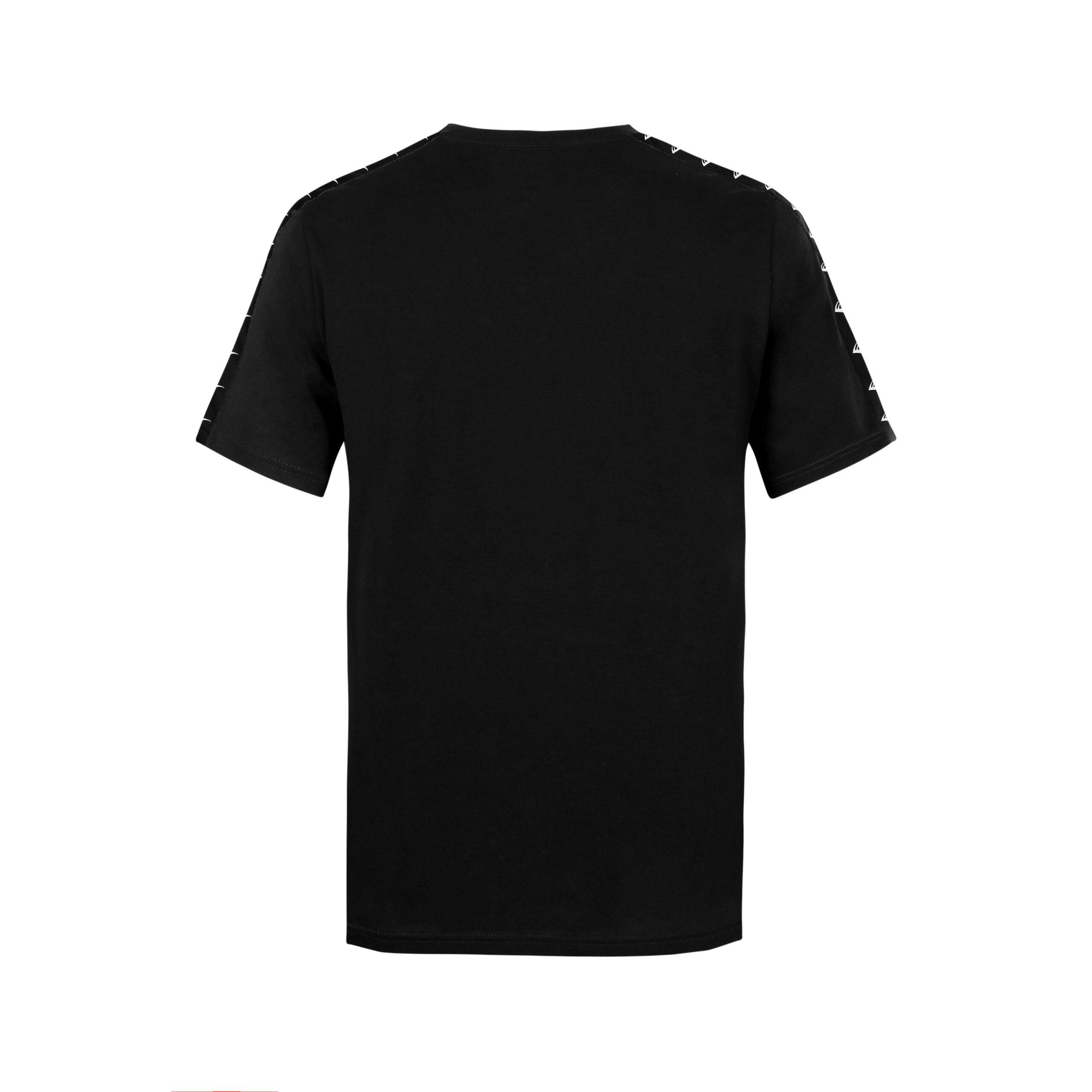Camiseta Manga Corta EVERLAST Tee Tape Negra 2/3