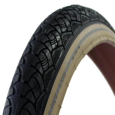 Pneumatico Deli Tire 26x2.125 Reflective Nero/Crema (ETRTO 57-559).
