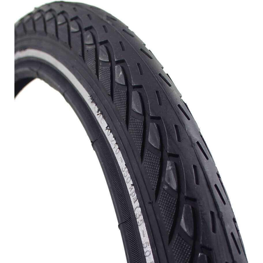 DELI TIRE Pneumatico Deli Tire S-206 26 x 1.75 (47-559) nero con zone riflettenti.