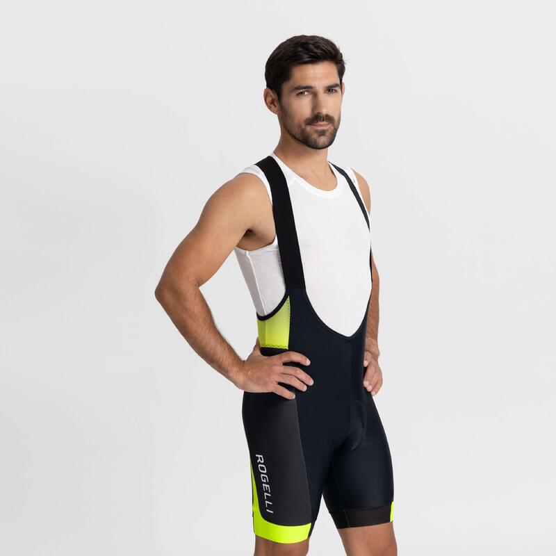 Calças curtas de ciclismo - Com suspensórios Homem - Fuse II