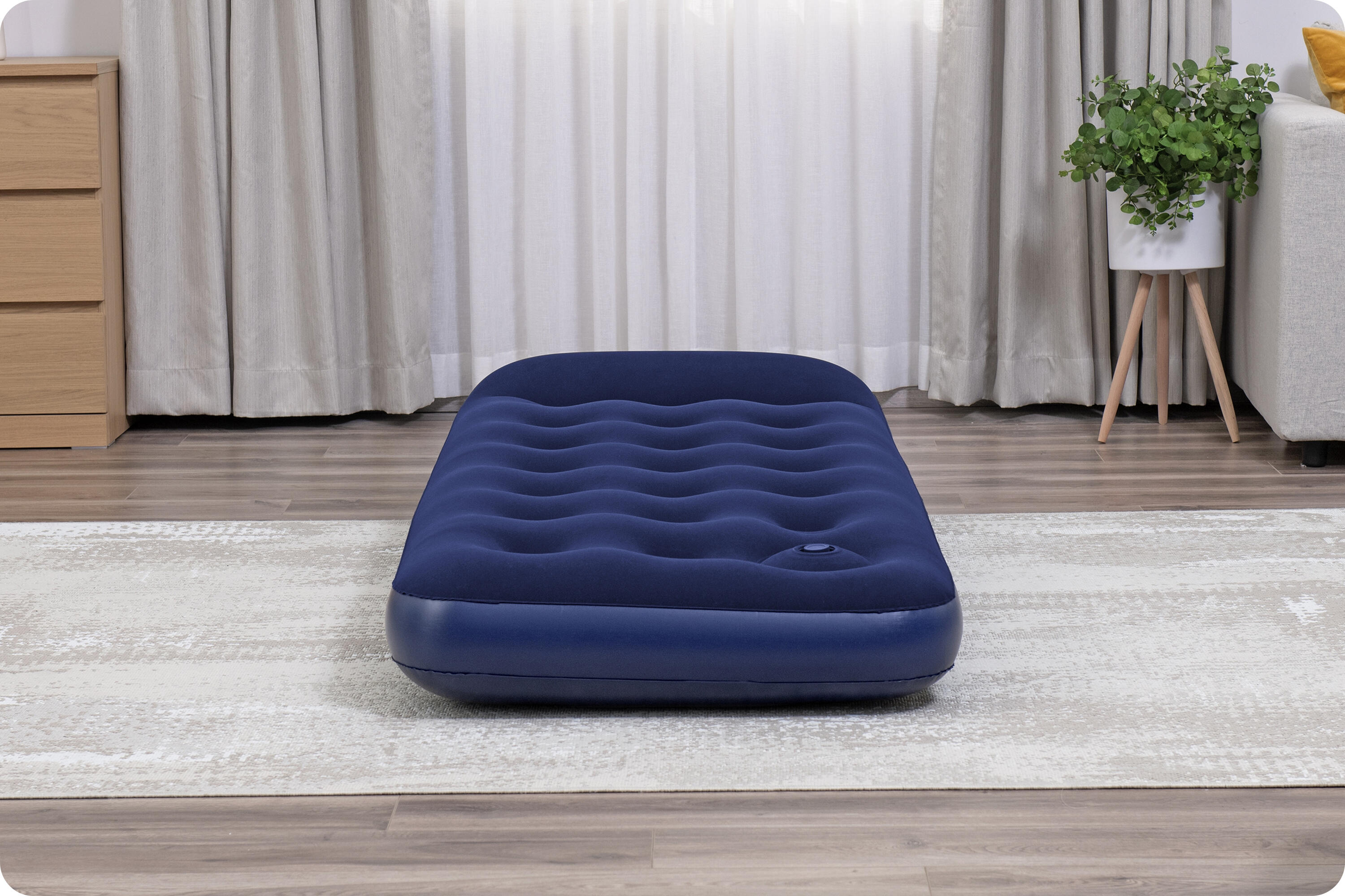 Colchão insuflável c/ bomba de pé embutida 185 x 76 x 28 cm Bestway 7/7
