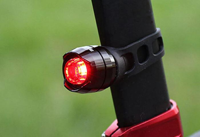 Orb Set Front/Rear Battery Light Polished Black 3/3