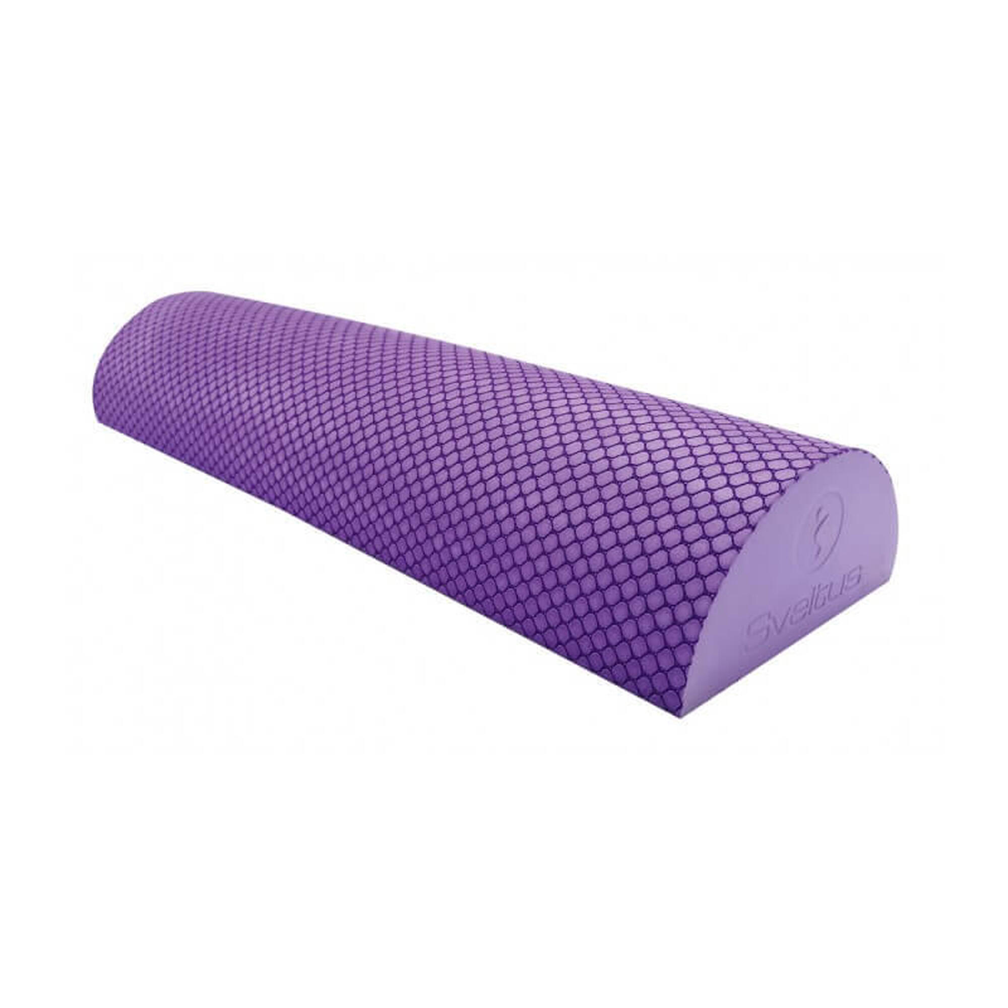 Półwałek Pilates Sveltus 45x15 cm fioletowy