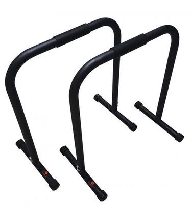Parallettes XL set de 2 noir 63x37,5x72 cm robustes