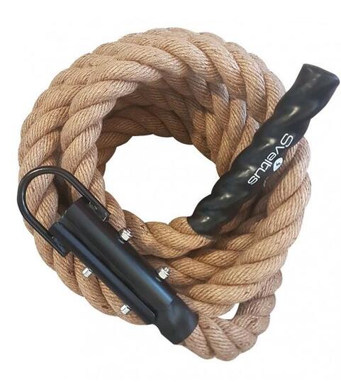 Corde à grimper (5/9m), Sveltus - Longueur : list: 5 m|9 m|5 m