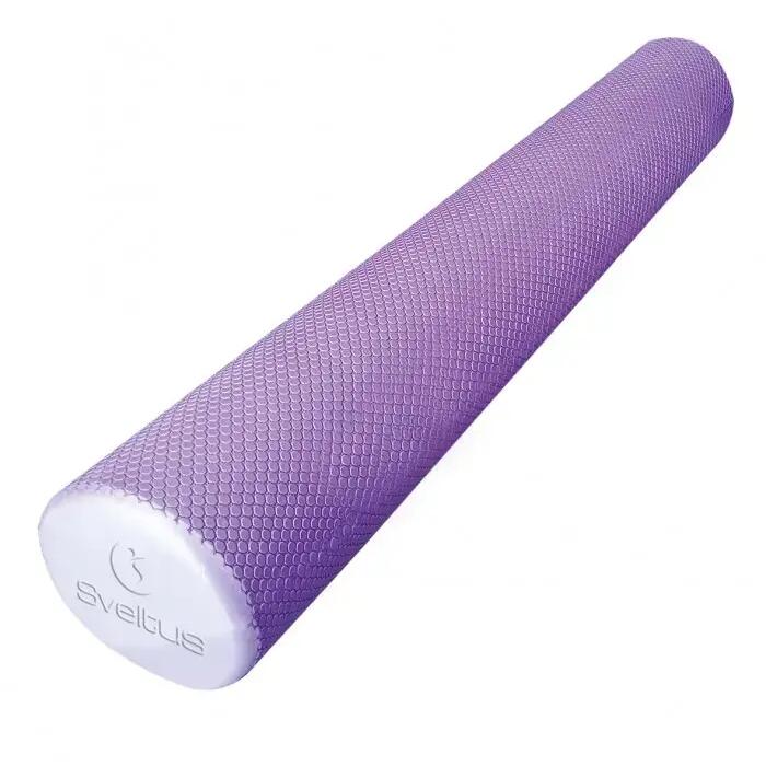 Sveltus Structured Foam Pilates Roller pink/purple for Recovery