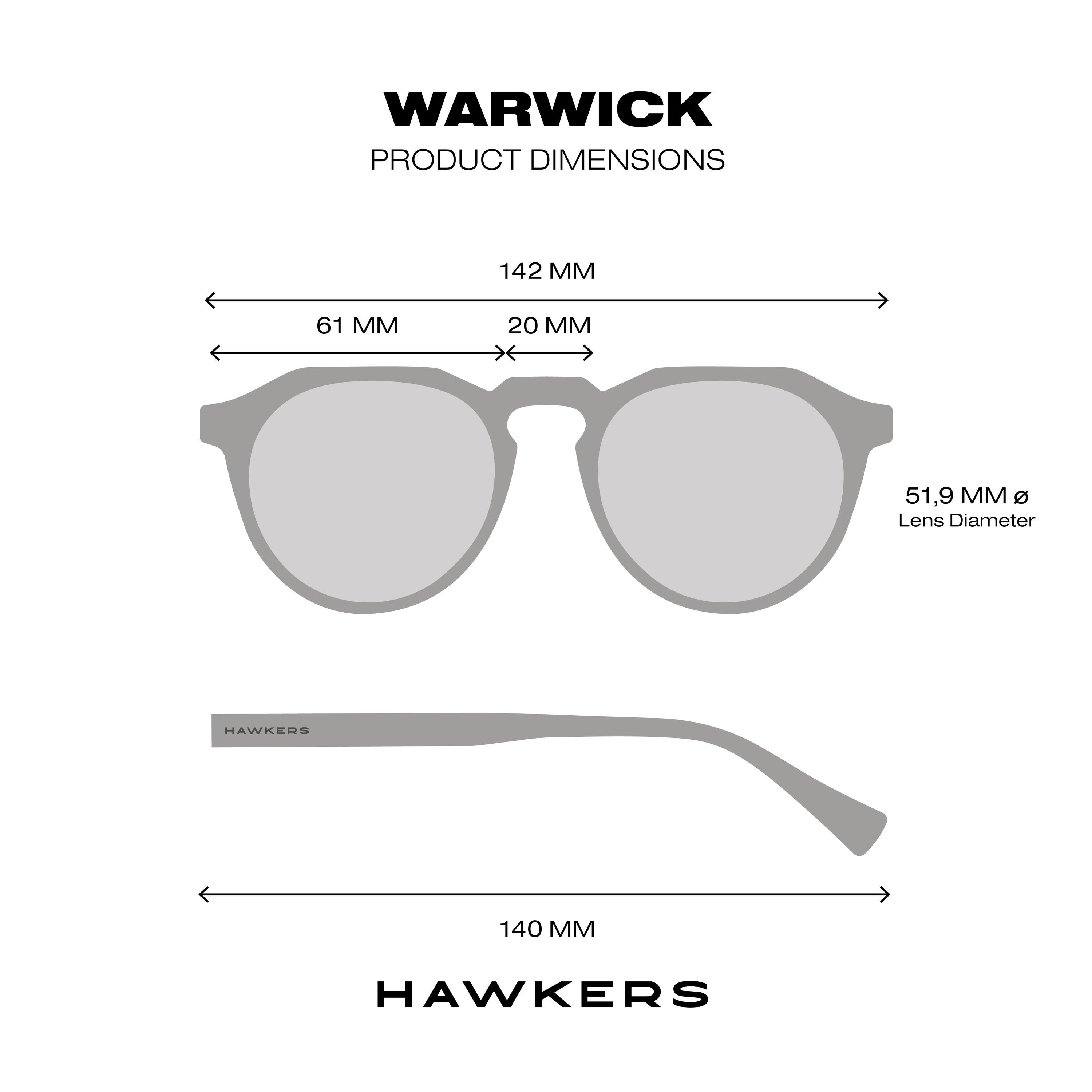 Sonnenbrille Hawkers Warwick Raw 6/6