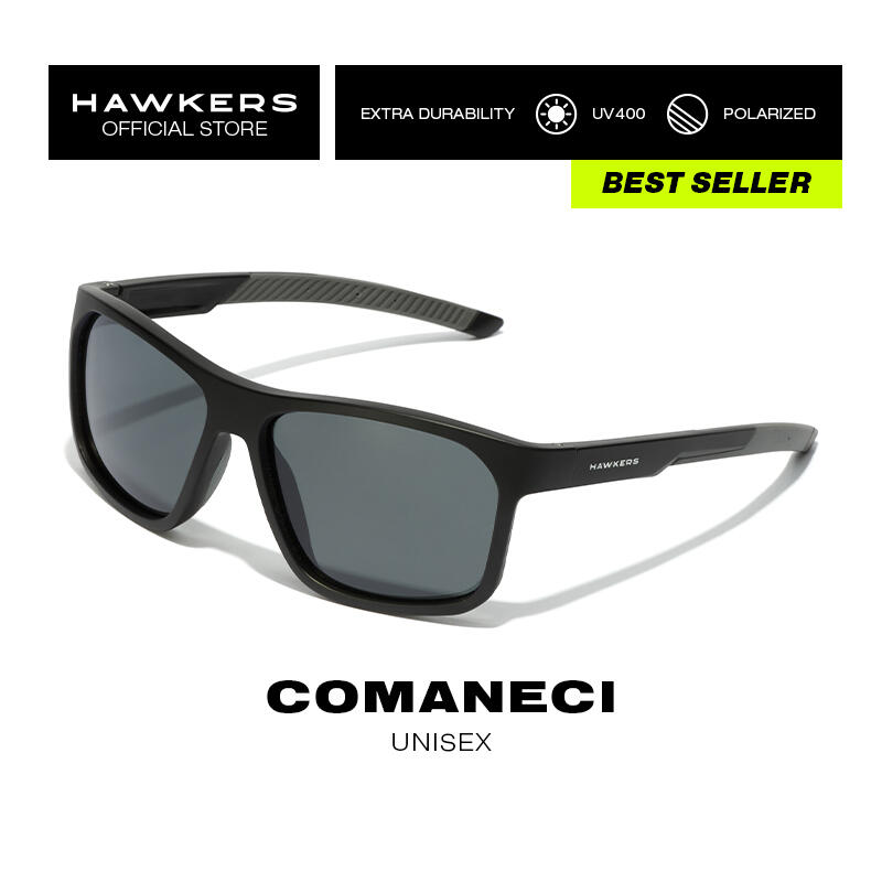 Gafas de sol para Hombre y Mujer BLACK DARK POLARIZED - COMANECI