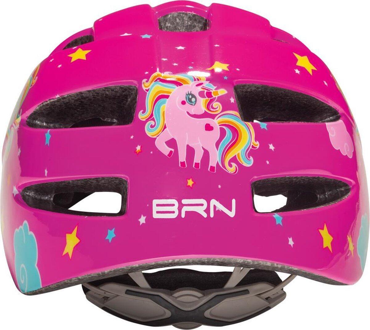 Casco da bici per bambini rosa BRN - Casco da bici per bambine 3/3