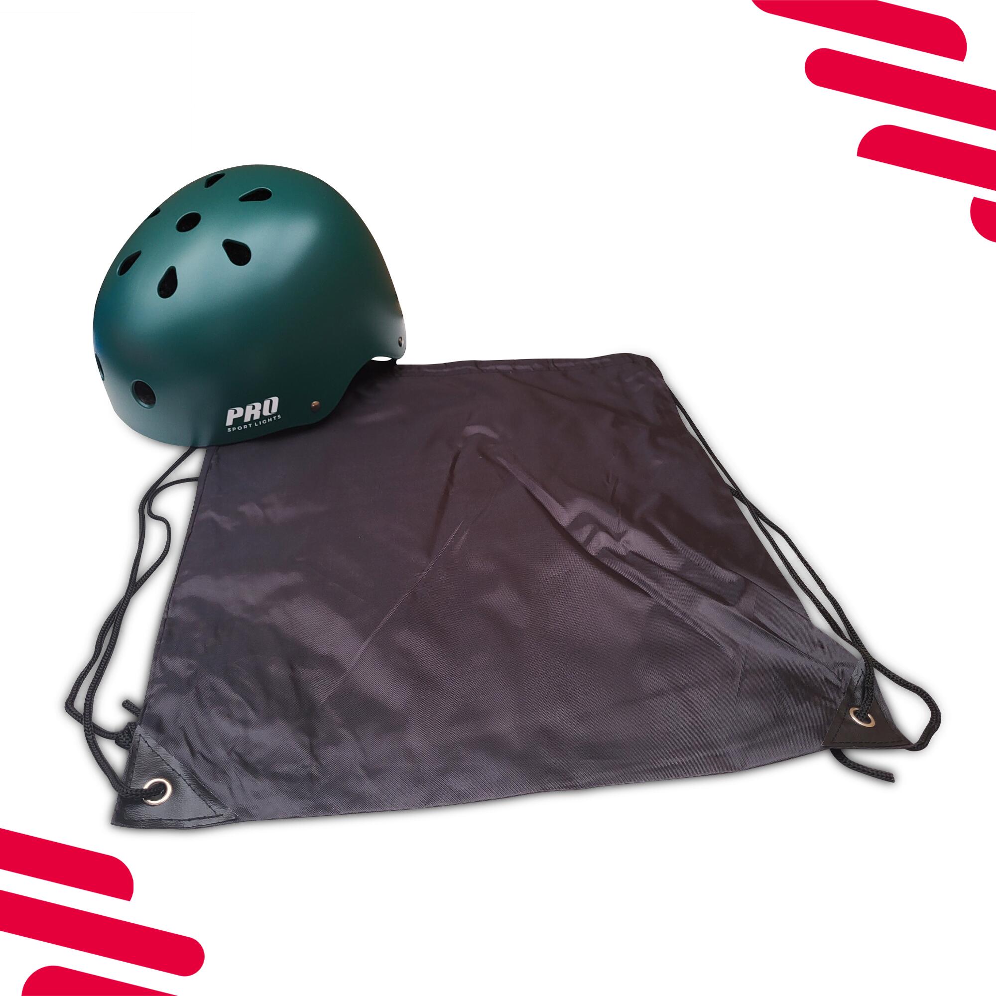Casco de bicicleta para niños Skate - Verde militar 7/7
