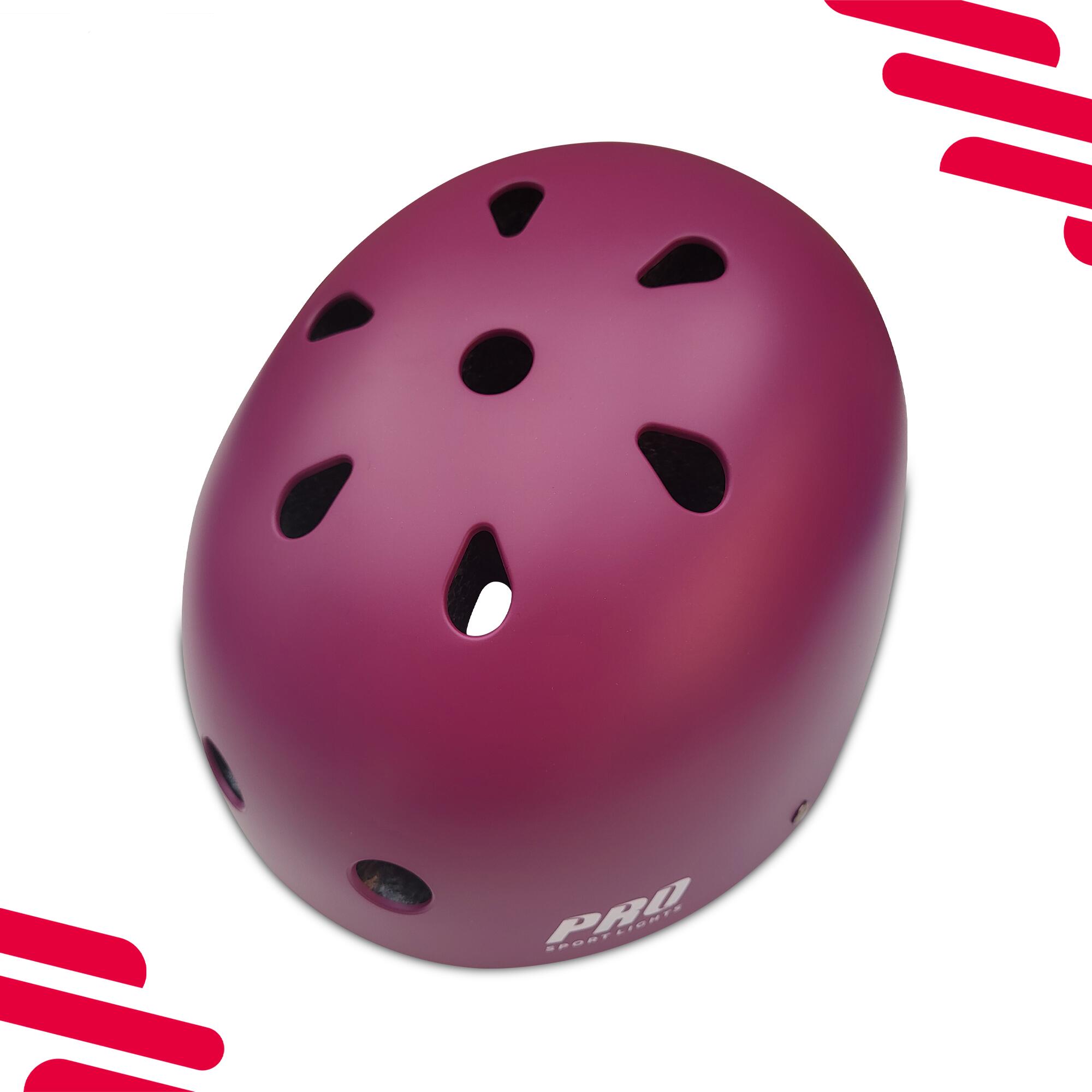 Fietshelm Kinderen Skate - Paars 5/7
